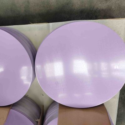 AA1060 H0 0,80 mm Spessore Dischi di alluminio pre-dipinti Cerchi di alluminio bellissima apparizione per la fabbricazione di pentole