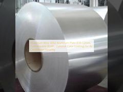 Piastra in lega di alluminio 5052 (0,8–1,2 mm, larghezza personalizzabile, rivestimento colorato opzionale) per alloggiamento del condizionatore d'aria