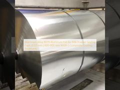 Foglio di alluminio in lega di alluminio 8079 per tappi di chiusura per latte in polvere (0,03 mm | Larghezza 600–800 mm | Trattamento di rivestimento composito)