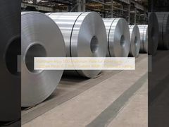 Piastra in lega di alluminio 1100 per pannello luminoso pubblicitario (0,7 mm | Larghezza personalizzata | Rivestimento opzionale)