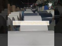 Pannello per armadio di distribuzione con piastre di alluminio in lega di alluminio 1060 (1,5–2,0 mm | Larghezza personalizzata | Finitura in poliestere bianco)