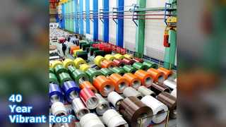 Pannelli del tetto da 40 anni Bobina in alluminio PVDF