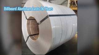 Foglio di alluminio resistente per cartelloni pubblicitari