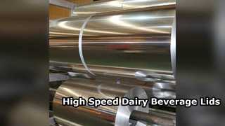 8011 I coperchi per bevande lattiero-casearie in foglio di alluminio sigillano la freschezza