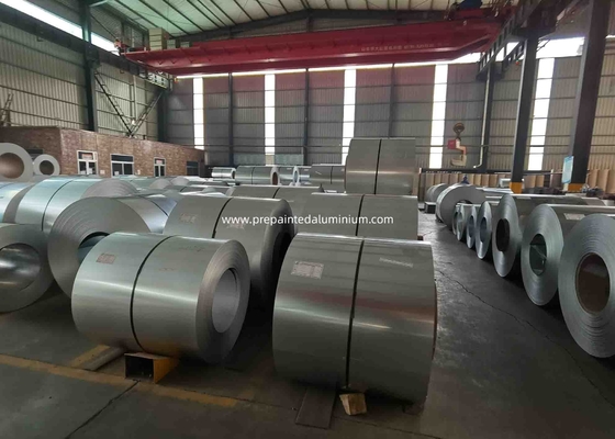 55% AL 43.3% Zn 1.6% Si AZ100 Galvalume Steel Coil Sheet Anti Finger Print For Forming Roofing Sheets