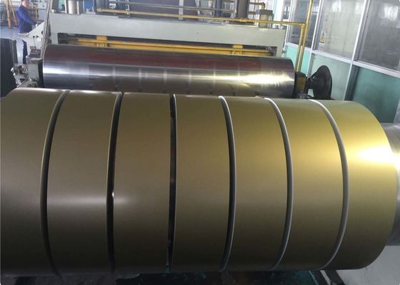 Legatura 3003 Striscia di alluminio Color argento rivestito bobina di alluminio 1.00mm Spessore 30mm Larghezza utilizzata per la fabbricazione di lettere di canale