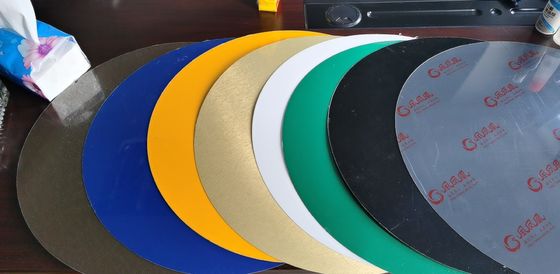 Leggia1100 0,60 PE Vernice Color Coating Cerchio di alluminio per la produzione di cibo Cucina Padelle