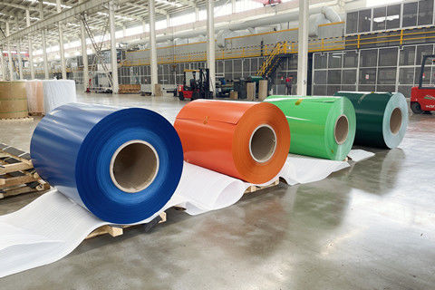 PVDF di serie 5000 in bobina di alluminio rivestita di colore utilizzata per il trasporto