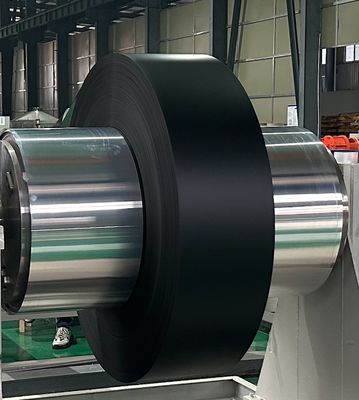 Legatura di alluminio 3003 H24 Colore nero bobina di alluminio pre-rivestita bobina di strisce di alluminio 300 mm larghezza 1,00 mm spessore