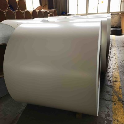 ASTM 0,0209 pollici spessore 3003 H24 Alta Durabilità alluminio rivestito di bianco e verde con PE/PVDF rivestito