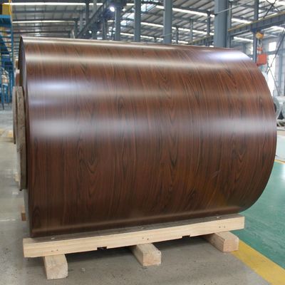 Coil di alluminio rivestito a colori preverniciati con modello di legno per la decorazione del pavimento