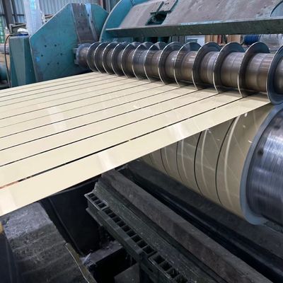 Per la fabbricazione di tende per serrature a rotolo per porte Leghe3105 0,25*178mm Vernice anti graffi PE Pre-verniciata Striscia di alluminio