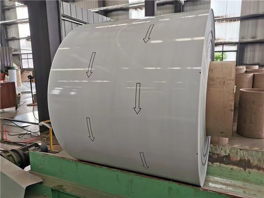 3005 H47 0.4MM bobina di alluminio rivestita di colore pre-dipinta per coperture metalliche