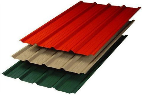 18 Gauge x 1000mm Lega di alluminio 3003 corrugato Ral Color Pre-pintato foglio di alluminio per la produzione di pannelli di rivestimento