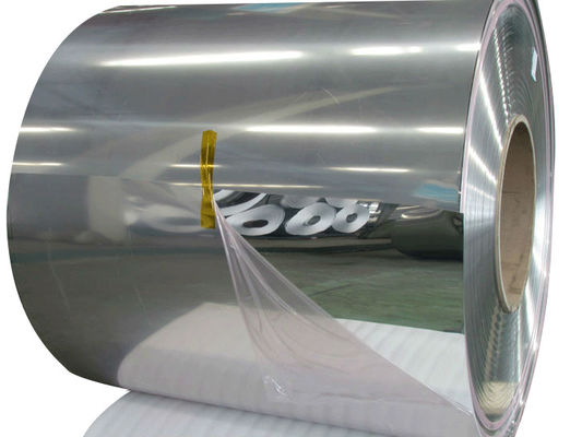 Legatura 1085 spessore 0,60 mm specchio argento finitura lamiera di alluminio riflettente superiore al 96% per la produzione di pannelli di energia solare