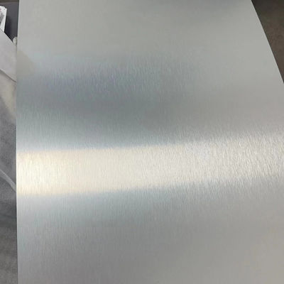 AA3105 lamiera di alluminio con spazzolato utilizzato per la produzione pannelli frigoriferi