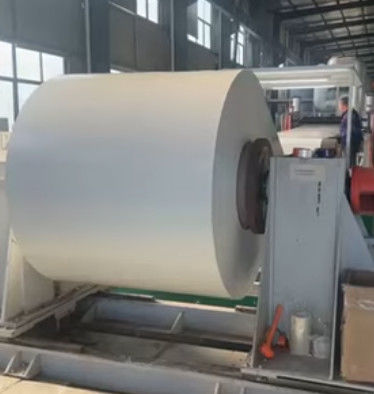 Verniciatura in PE Bianco Ral 9010 Lastra di alluminio rivestita a colori in bobina 3003 H14 Per la produzione di tubature o tubi di scarico