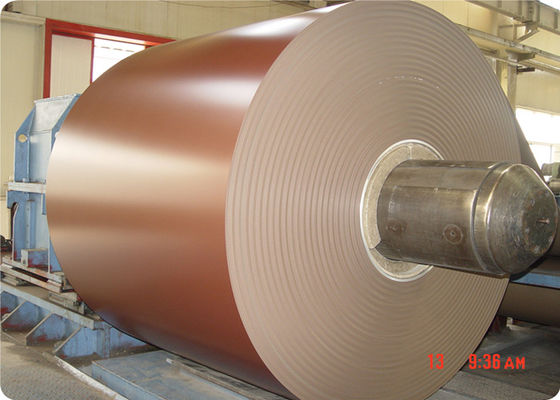 Legatura 1050 H18 0,35 mm x 1220 mm Ral Color Coating Sheet di alluminio per la produzione ACP - pannello composito alluminio-plastica