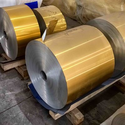 Poliestere lacca AA8011 O spessore 0,08-0,11 mm utilizzato per l'isolamento dei tetti degli edifici