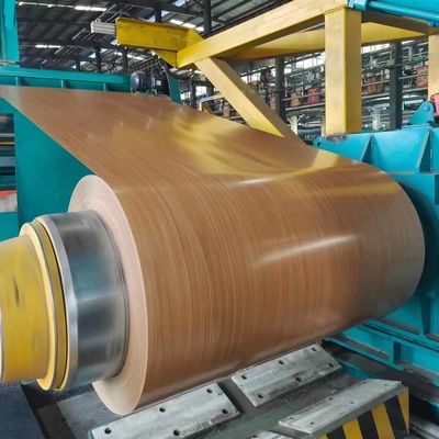 Diametro 0,6 mm laccata bobina di alluminio per prodotti porte di garage