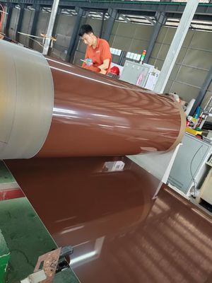 3003 H14 0,50 Spessore lamiera di alluminio rivestita di colore per tetti e muri