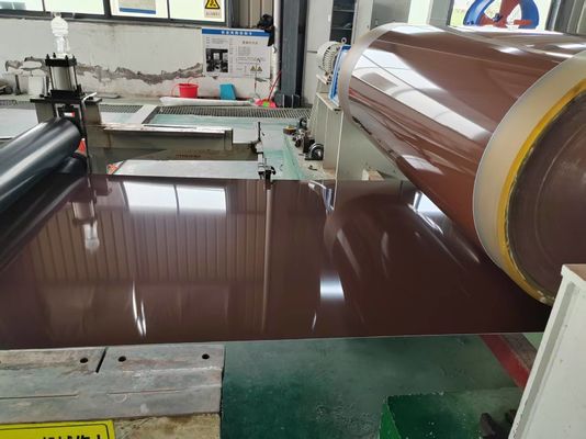 1060 H24 spessore 0,6 mm bobina di alluminio preverniciata per la decorazione degli interni