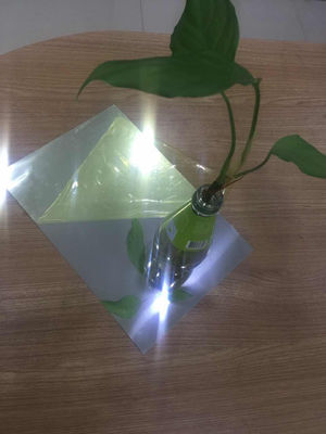 Alloy 1085 0.60mm Thickness mirror finish aluminum sheet Gold Color Used For Home Decoration Panel