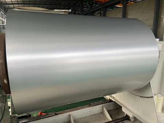 Lega di alluminio 3105 spessore 0,45 mm colore opaco PVDF preverniciato bobina di alluminio per pannelli di facciata e pareti divisorie