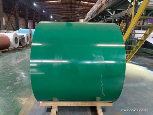 AA3003 H24 1.0MM Coil di alluminio preverniciato per tetto di edifici industriali