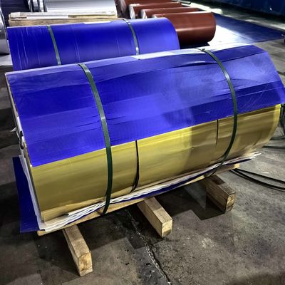 Fogli di alluminio colorato per sistemi di copertura (legatura AA1050/1060/1100, di diametro di 0,11 mm)
