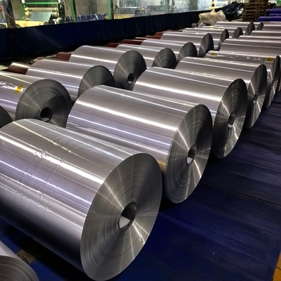 Lega di alluminio 8011 (0,02 mm × 800 mm) per pellicola composita in plastica in alluminio a bolle farmaceutica