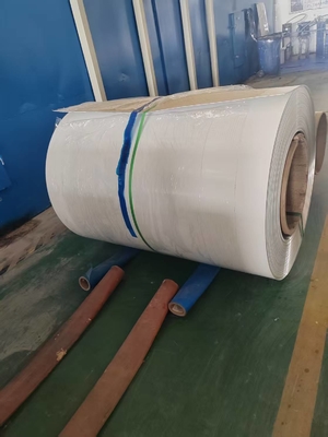 Lega di alluminio 3003 H14 bianco entrambi i laterali coil coil in alluminio late