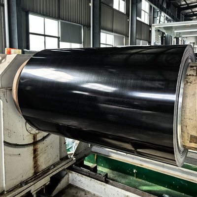 Foglio di alluminio rivestito in PE/PVDF a colori (larghezza 1000 mm) per la fabbricazione di sistemi di copertura