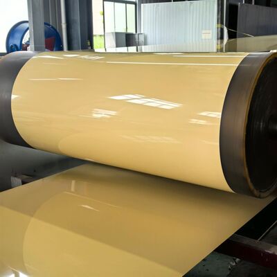 Bobina di alluminio rivestito da 15 pollici (spessore .027) per la produzione di grondaie