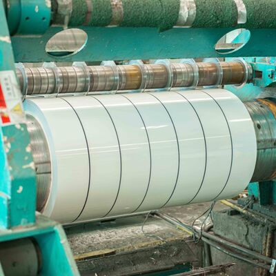 Larghezza 70/80 mm Striscia di alluminio rivestita a colori piatti