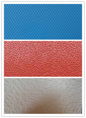 1.5 mm Spessore Stucco Piastra di alluminio 1219x2438 mm per la produzione pannello murario decorativo