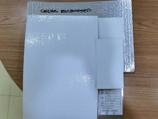 1.0 mm Placca di alluminio di stucco pre-dipinto    4x8 Ft per facciata di edificio decorativo