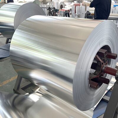 8011 H14 Coil in alluminio preverniciato da 0,04 mm per tappi di bottiglie di liquidi orali