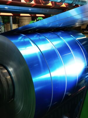 Bobina di alluminio preverniciata per lettere scatolate, lega di alluminio 3003 H24, colore bianco, larghezza 300 mm, spessore 1 mm per la realizzazione di insegne