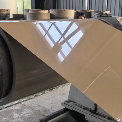 Foglio di alluminio per la decorazione degli edifici Leggia rivestita a colori durevoli 1060 H34 Materiale composito per pannelli per rivestimenti di facciate