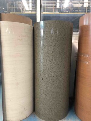 Fogli di alluminio durevole per il tetto di 1 millimetro di spessore Legatura 3105 H24 bobina pre-dipinta con rivestimento di vernice PVDF per una resistenza climatica duratura