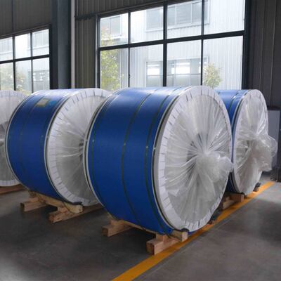 Lamiera di alluminio verniciata colorata 3003 H18 anticorrosiva per coperture residenziali costiere