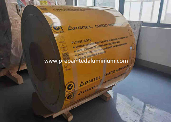 La larghezza 2490mm di MTC ha preverniciato il rivestimento di alluminio della superficie della bobina PVDF