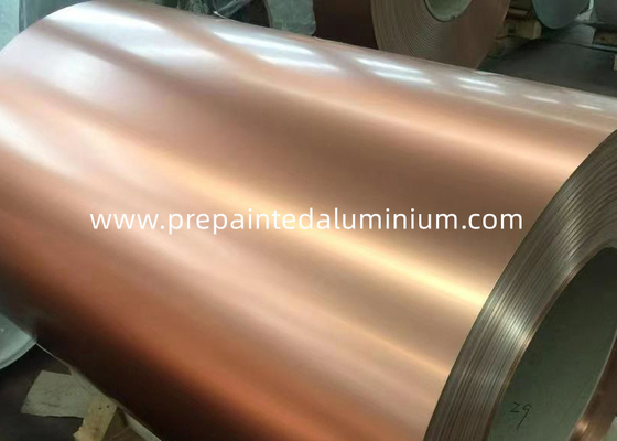 PE / PVDF / SMP Preverniciato bobina di alluminio foglio di alluminio decorativo per il tetto del magazzino